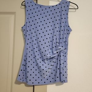 Anne Klein sleeveless blouse